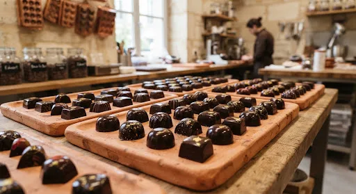 Coffrets de chocolats